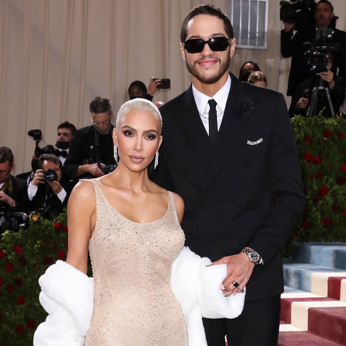 Kim Kardashian and Pete Davidson Heat Up Met Gala 2022