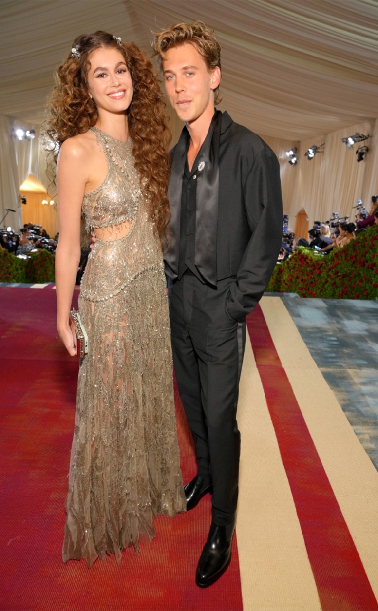 Austin Butler, Kaia Gerber, 2022 MET Gala, Red Carpet Fashion