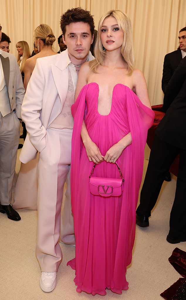 Brooklyn Beckham poses with wife Nicola Peltz at Met Gala in  ex-girlfriend's presence