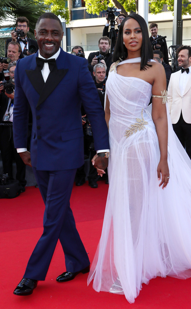 Idris Elba, Sabrina Dhowre Elba, 2022 Cannes Film Festival, Star Sightings, Red Carpet Fashion