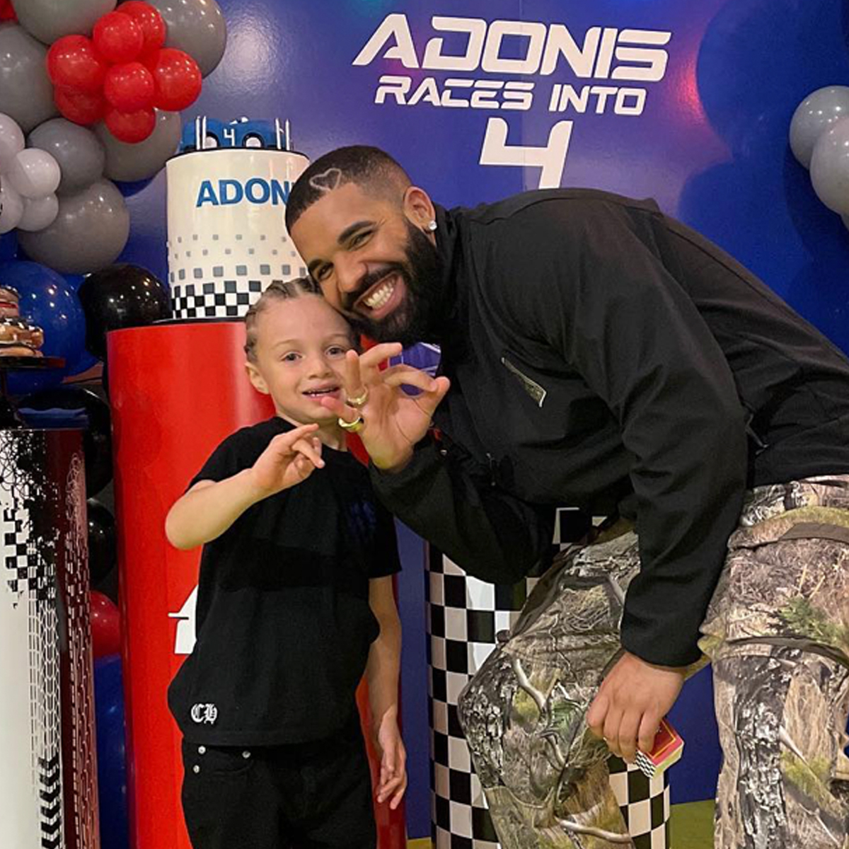 All About Drake's Son, Adonis Graham