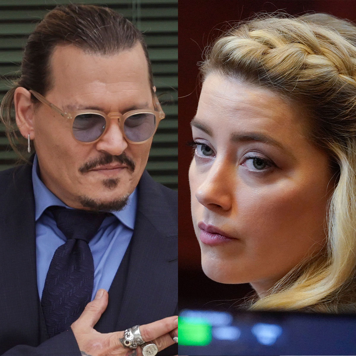 Porque Johnny Depp não estava no veredito?