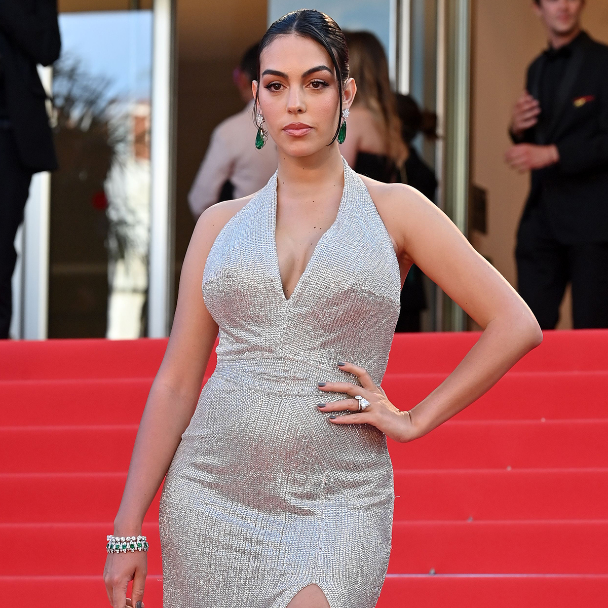 Georgina Rodríguez Walks Cannes Red Carpet After Death of Infant Son