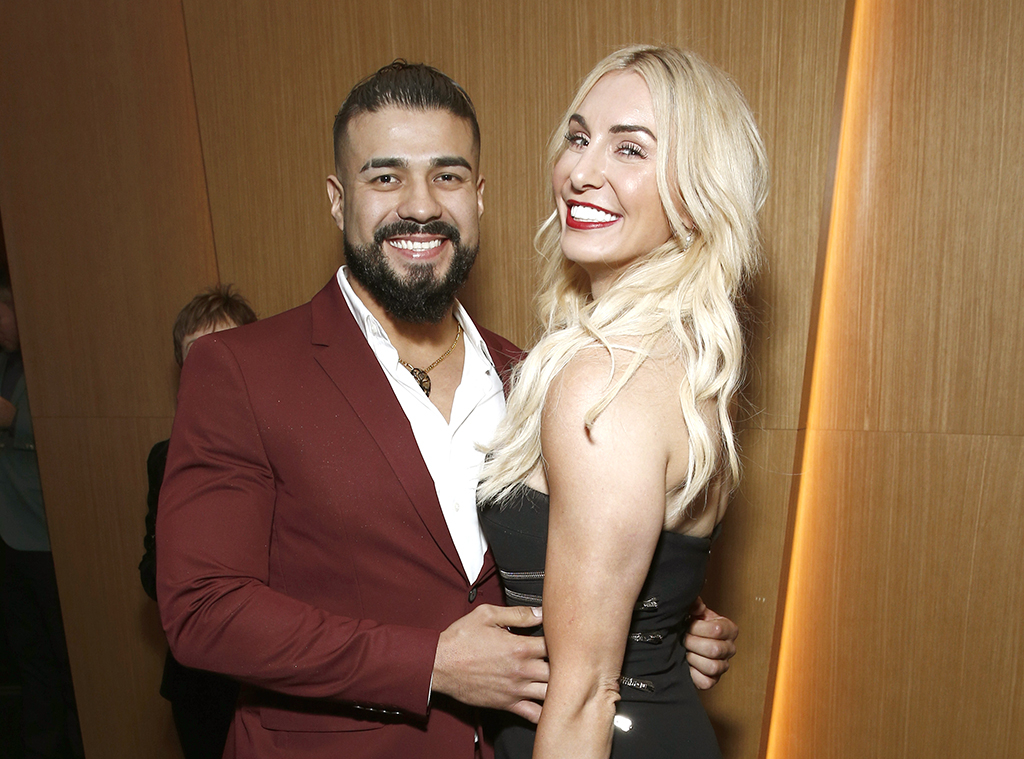 Wwe's charlotte flair marries andrade el idolo, dances with dad ric