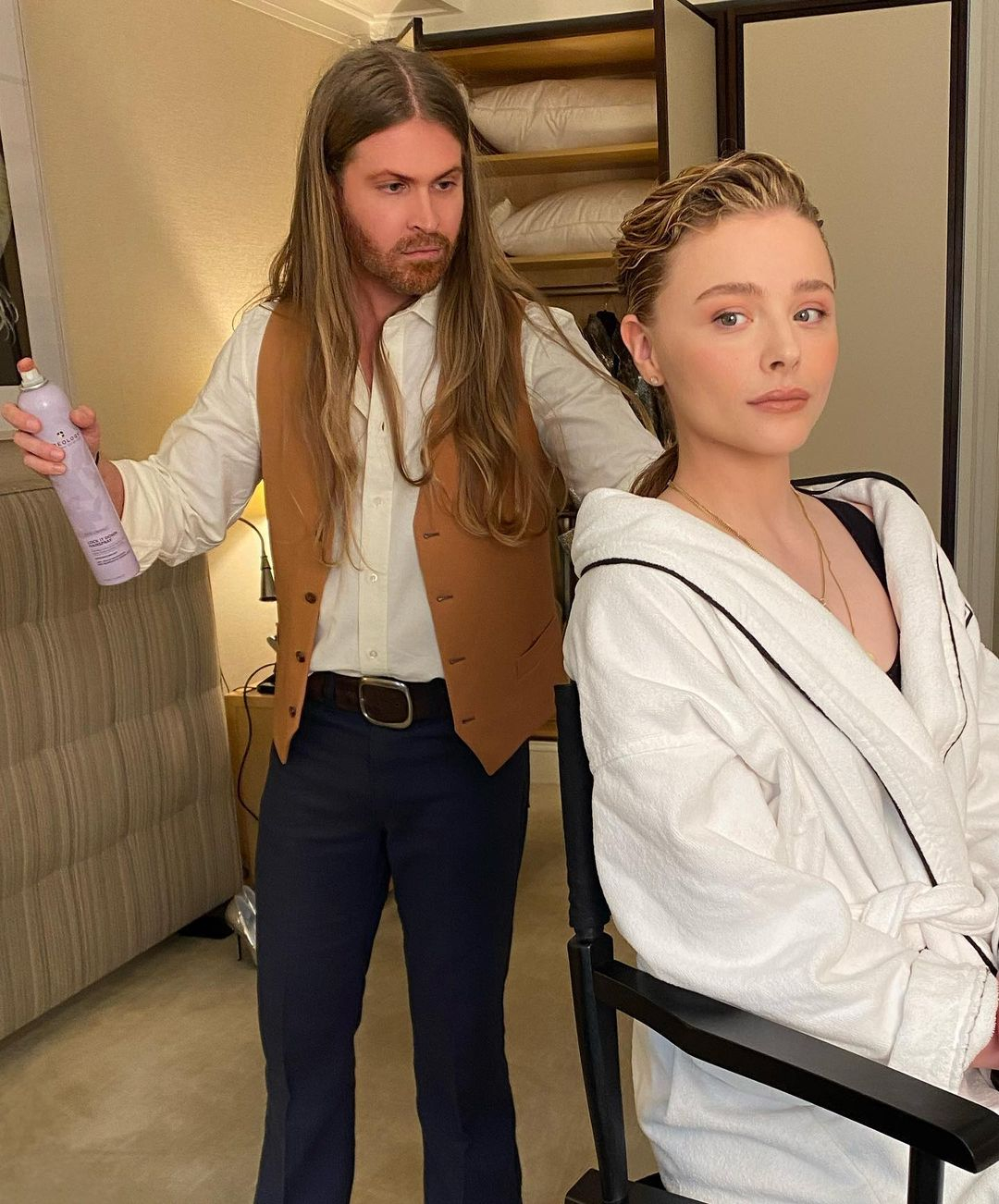 Getting Ready with Chloë Grace Moretz Before Met Gala 2019