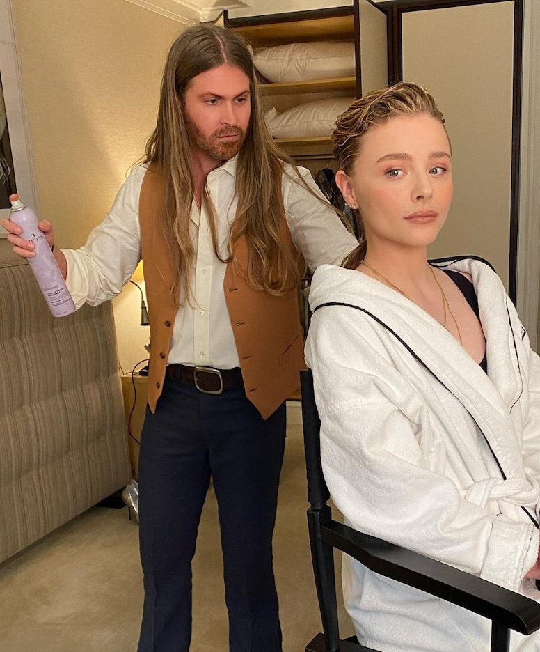 Chloe Grace Moretz, Getting Ready 2022 Met Gala