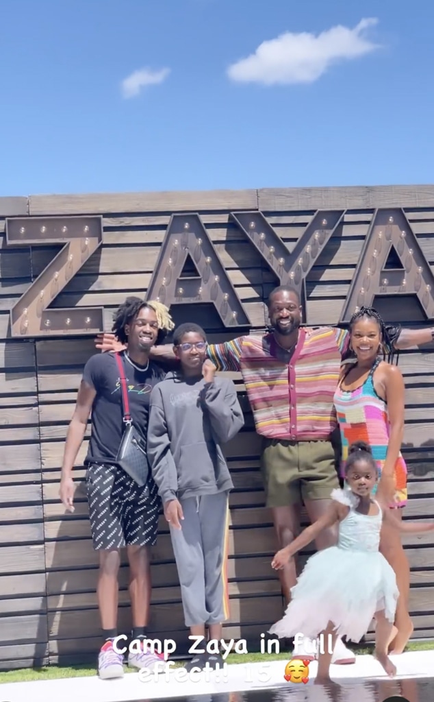 Gabrielle Union And Dwyane Wade Celebrate Zaya Wade S 15th Birthday E Online Gabrielle Union And Dwyane Wade Celebrate Zaya Wade S 15th Birthday E Online