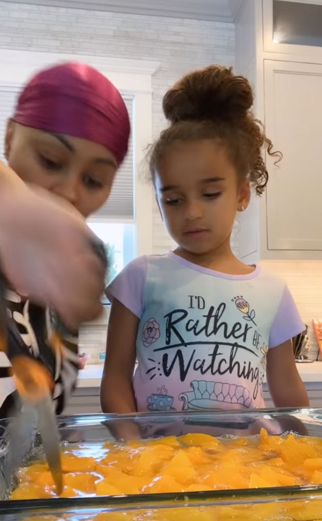 Blac Chyna compartilha momento emocionante com o sonho da filha