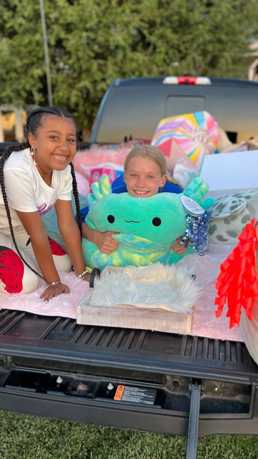 North West and Penelope Disick celebrate Jessica Simpson's daughter's  birthday