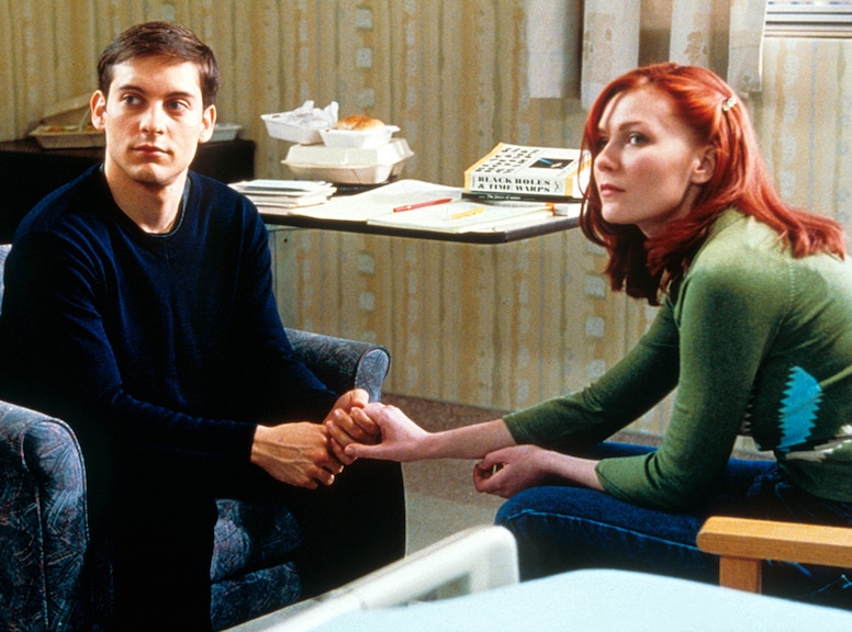 Superhero couples, Tobey Maguire and Kirsten Dunst, Spider-Man, 2002