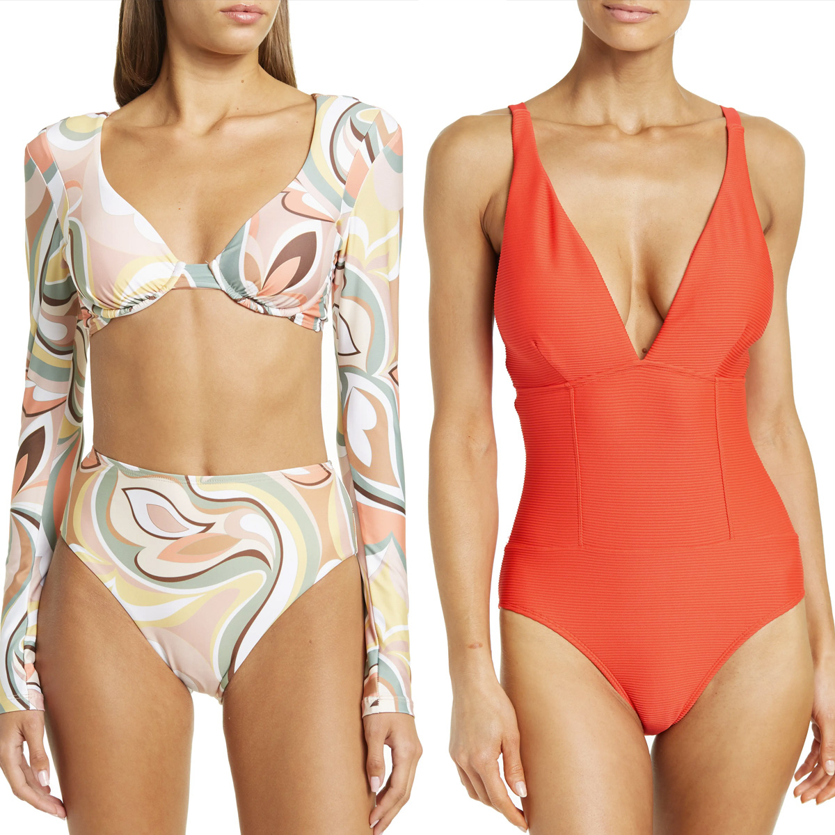 Nordstrom Rack Swimsuit Deals up to 78% Off: Styles Start at $20