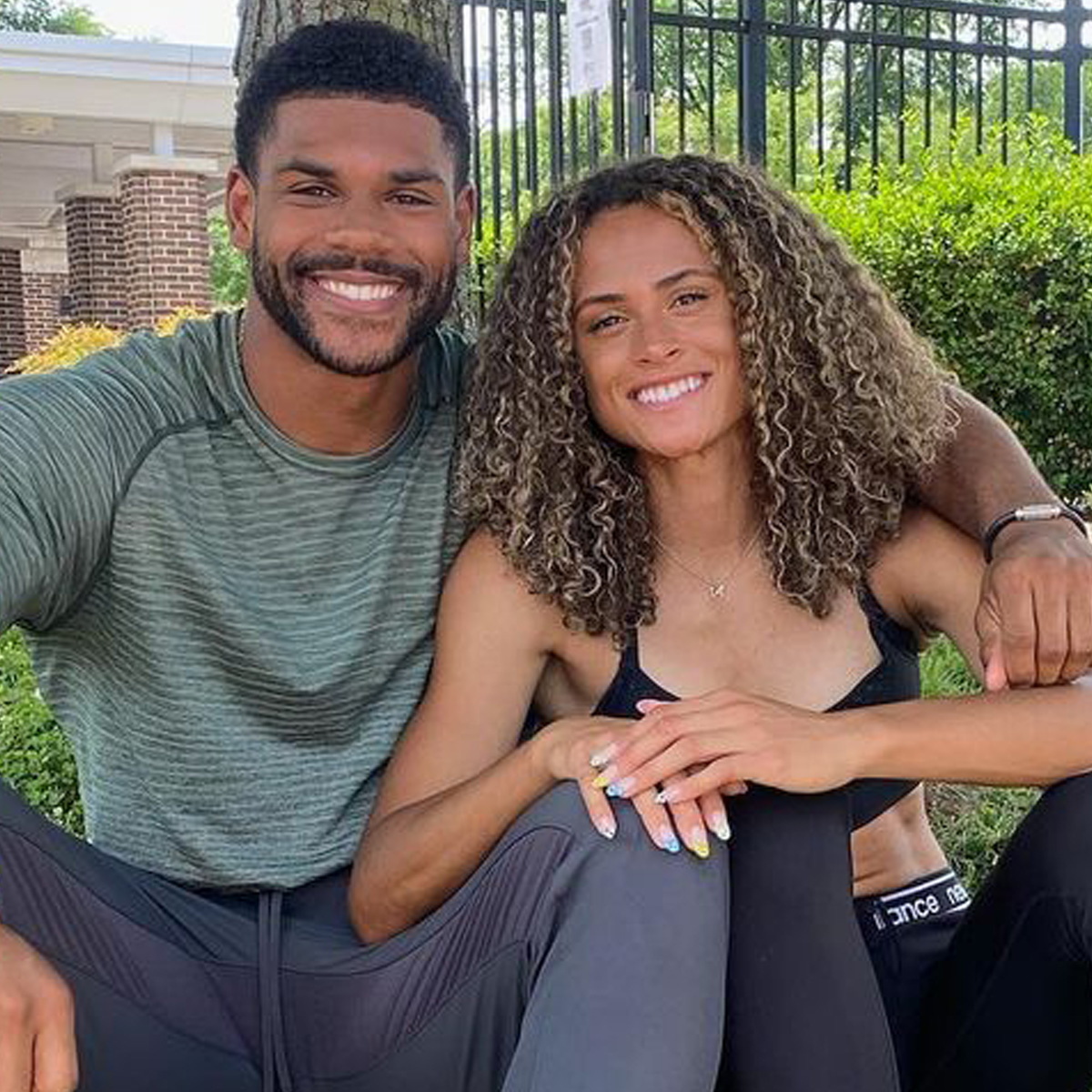 Olympian Sydney McLaughlin Marries NFL Player Andre Levrone Jr. - E! Online  - CA