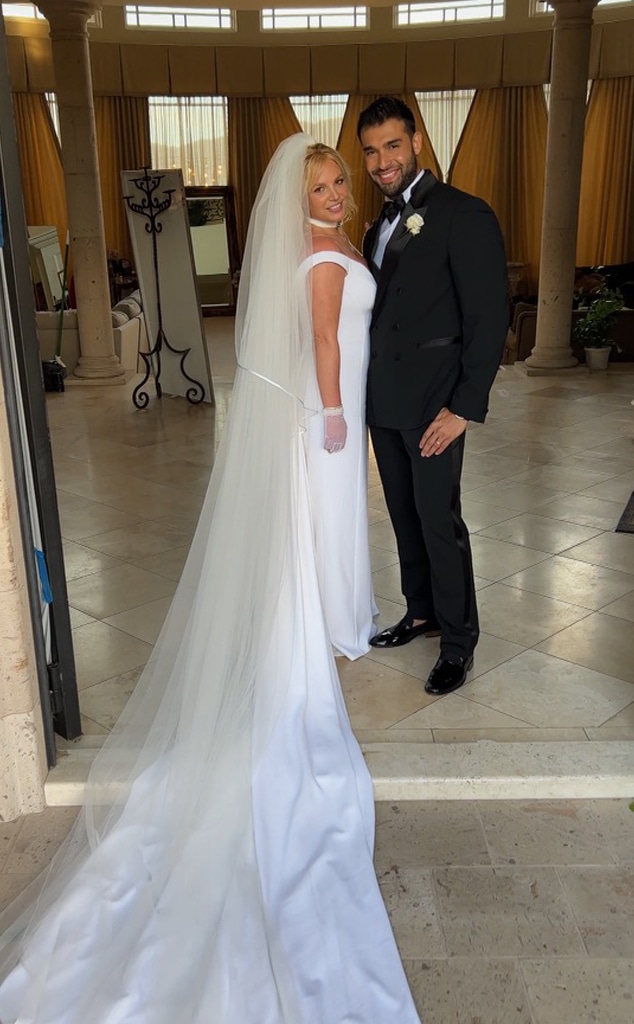 Britney Spears, Sam Asghari, Wedding, Dress, EMBARGO 6/10 6:30am EST