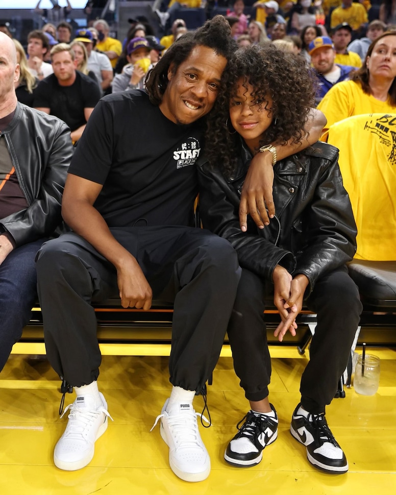 Jay Z, Blue Ivy Carter, NBA Playoffs