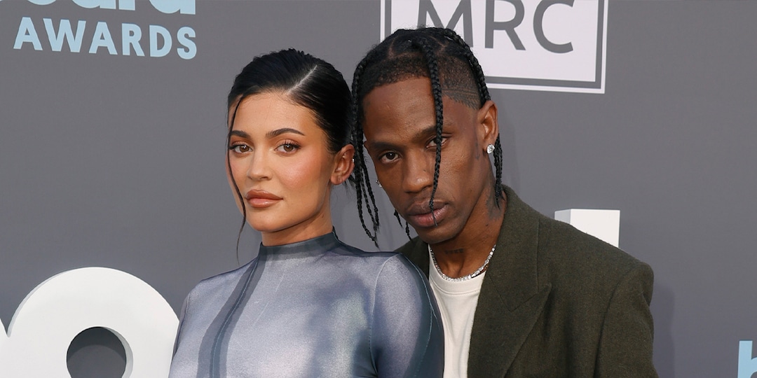 Kylie Jenner's Son Appears With Dad Travis Scott and Stormi Webster in Father's Day Photo - E! Online.jpg