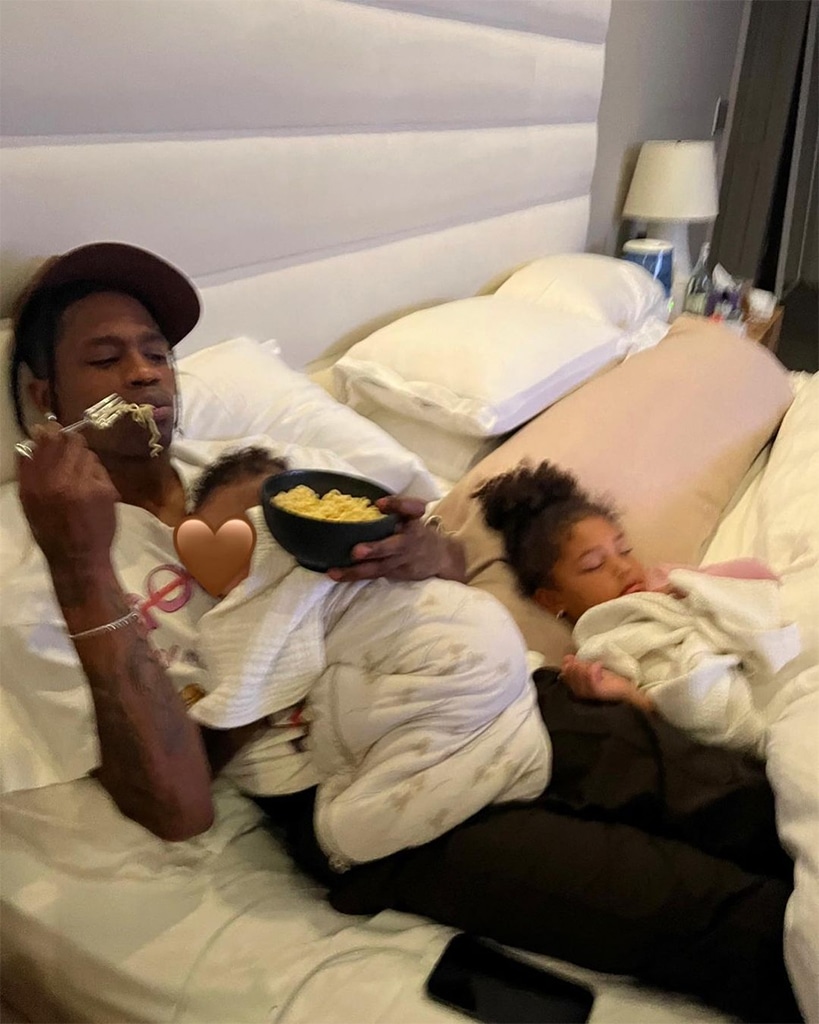 Travis Scott, Son, Stormi Webster, Instagram, Father's Day 2022
