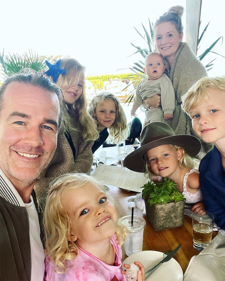 James Van Der Beek, Kimberly Van Der Beek, Kids, Father's Day 2022, Instagram