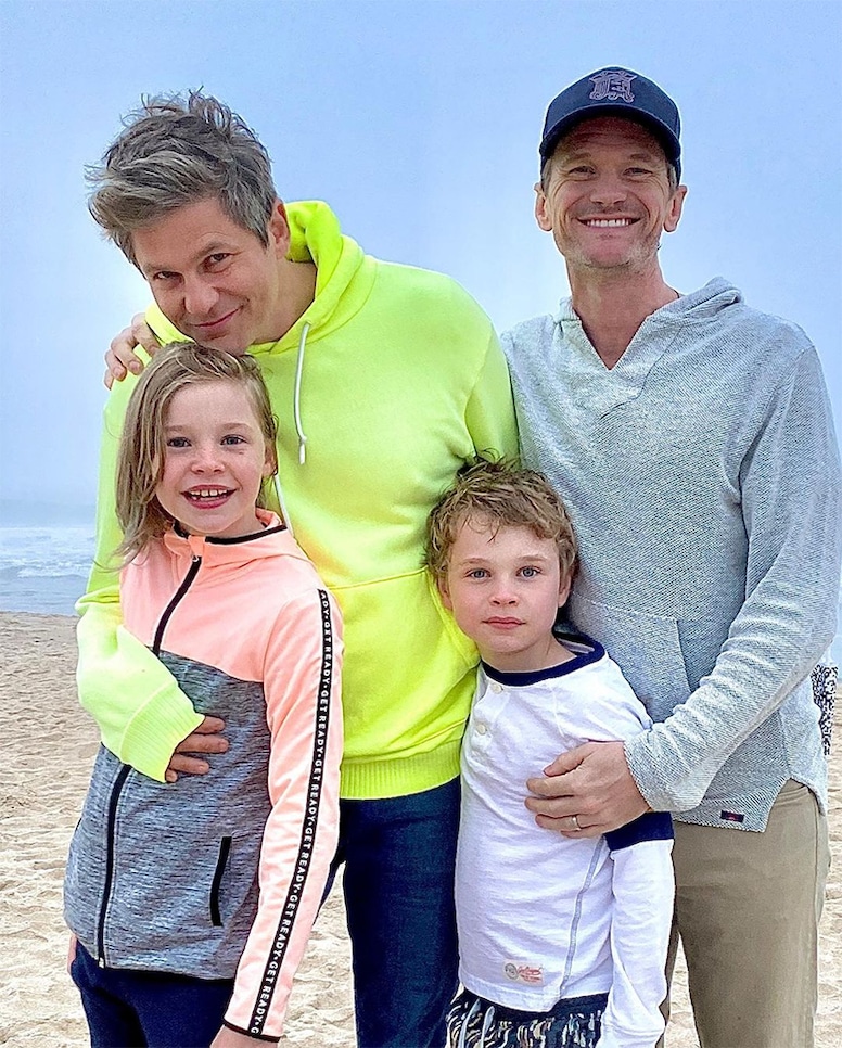 Neil Patrick Harris, David Burtka, Twins, Kids, Harper, Gideon, Father's Day 2022, Instagram
