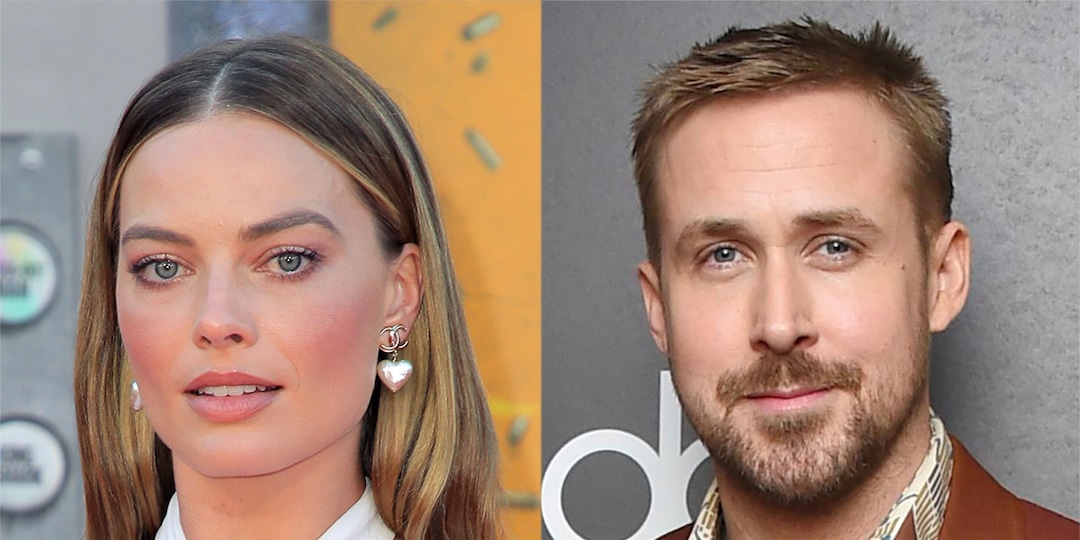 Margot Robbie, Ryan Gosling Prove Life in Plastic Is Fantastic In Pics Together As Barbie and Ken - E! Online.jpg