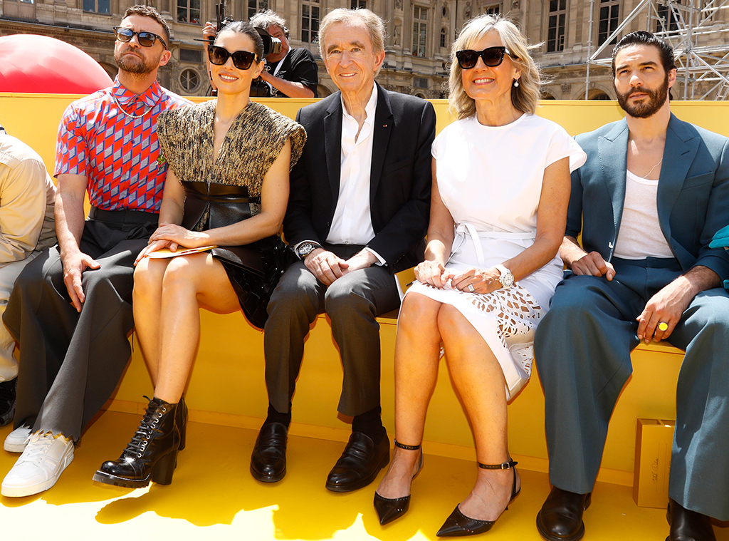 12 Celebrities Spotted at the Louis Vuitton Menswear SS24 Show in Paris