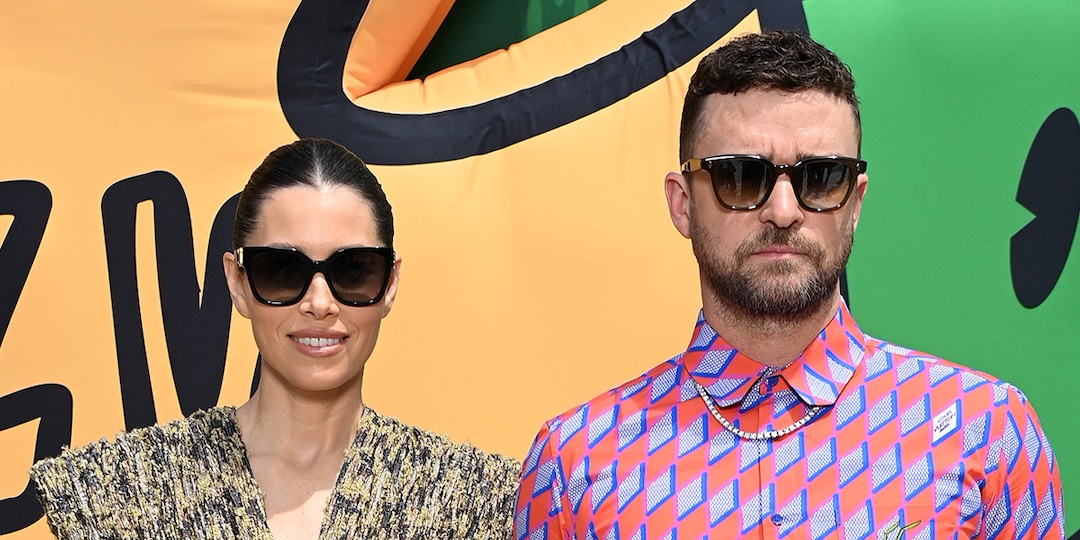 Jessica Biel and Justin Timberlake Turn Heads at Louis Vuitton Show in Paris - E! Online.jpg