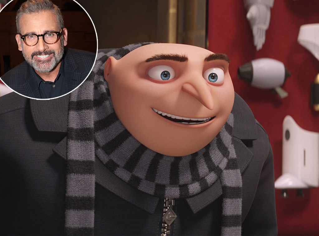 Steve Carell, Gru, Despicable Me, Minions, Voices of Animated Characters