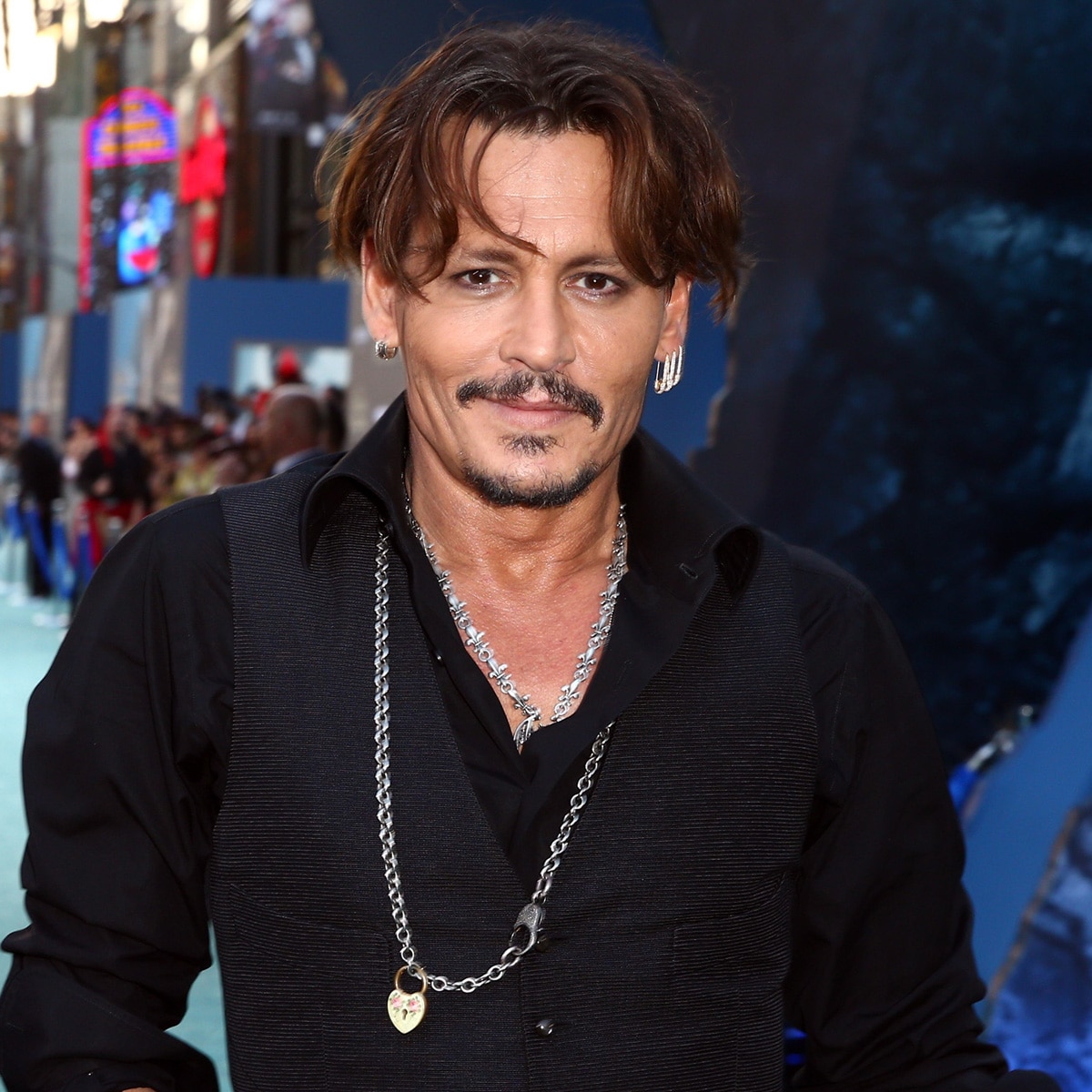 Where was johnny discount depp last night