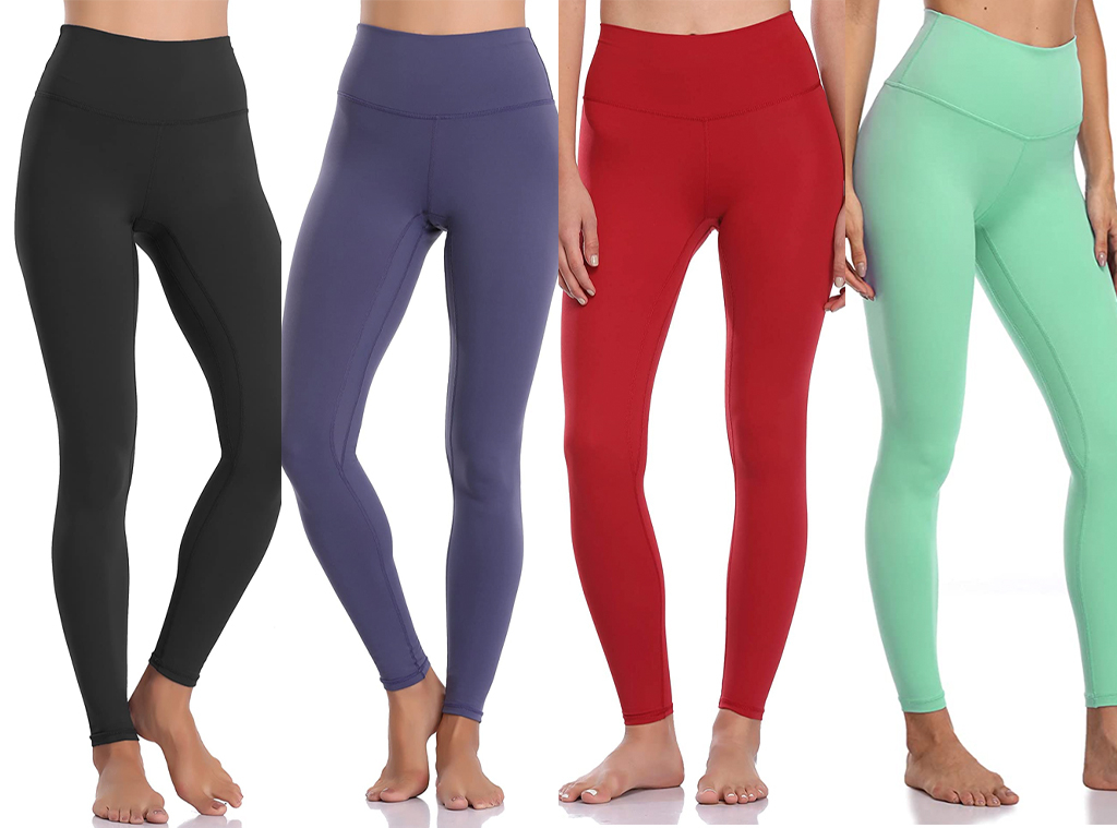 Lulu yoga clothes nude feel yoga pants women's high waist hip lift running  tight stretch exercise workout pants