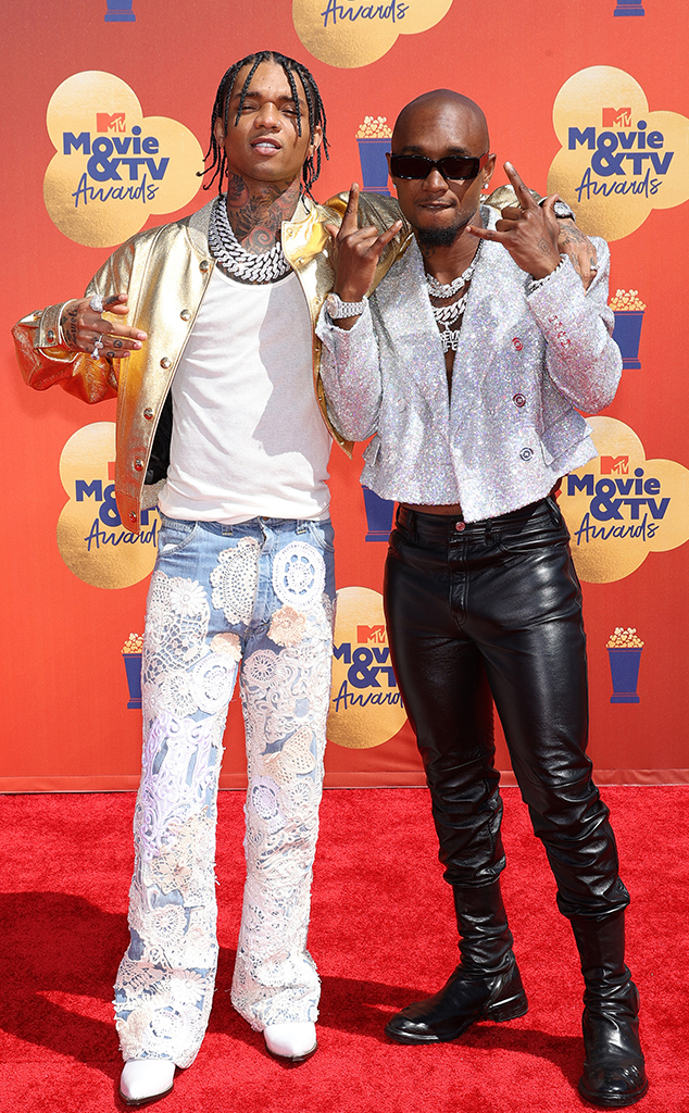 Swae Lee, Slim Jxmmi, Rae Sremmurd, 2022 MTV Movie & TV Awards, Arrivals