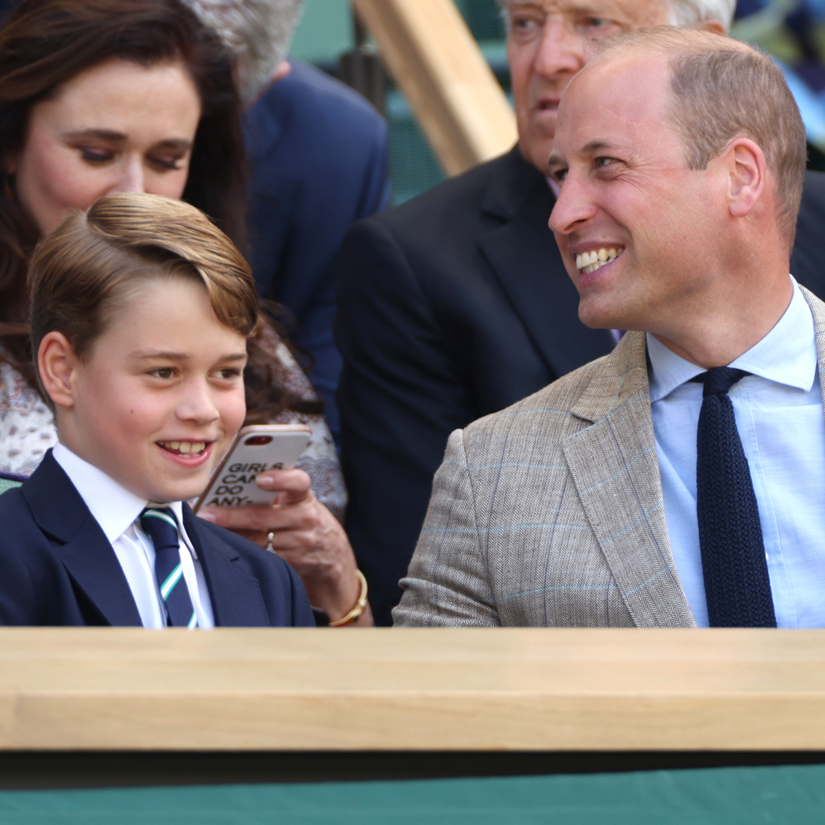 Prince George Makes His Wimbledon Debut With Parents Kate & William