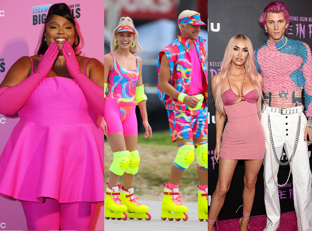 Celebrities In Hot Pink Barbiecore Trend