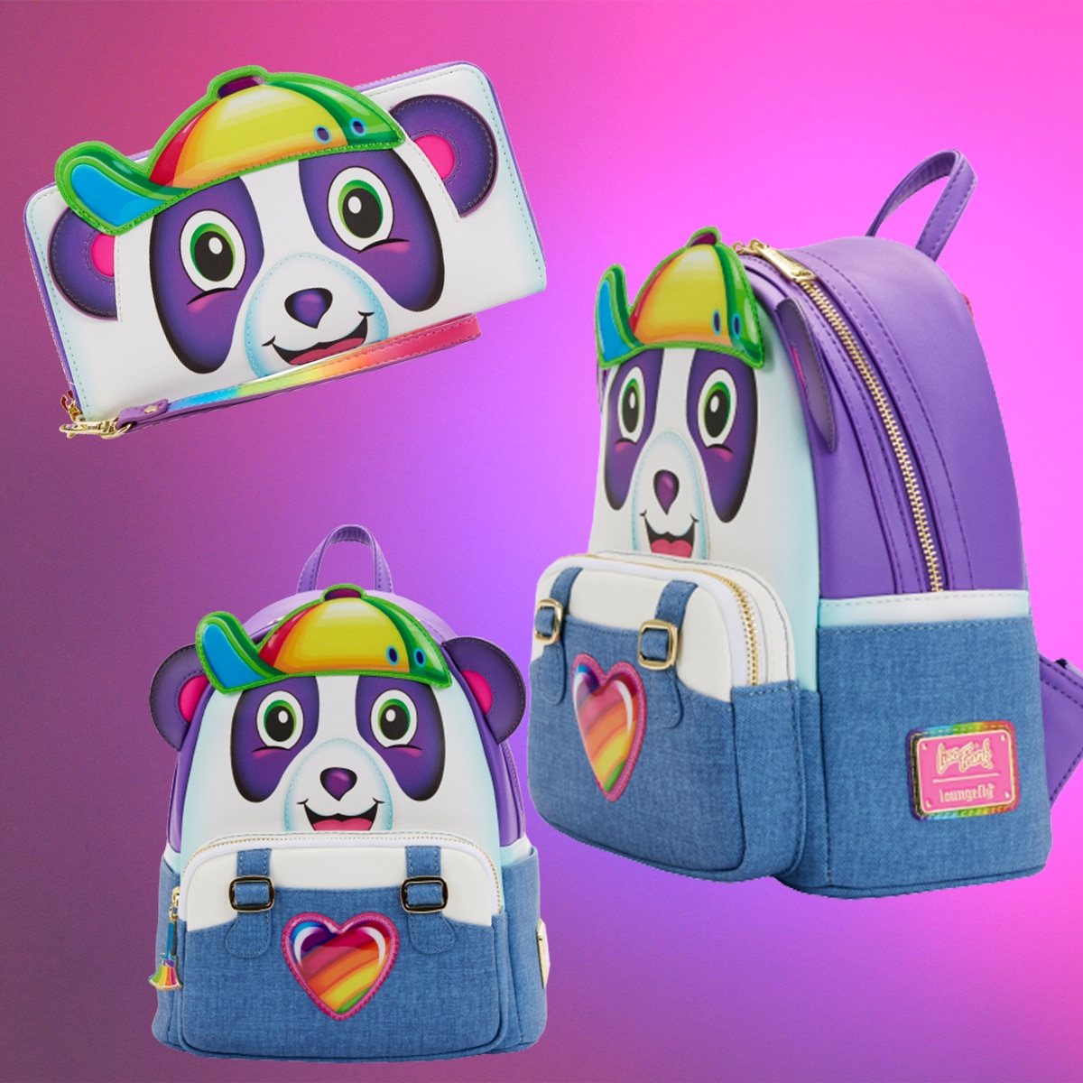 Loungefly zoomer and zorbit lisa frank backpack www.bako-sante.be