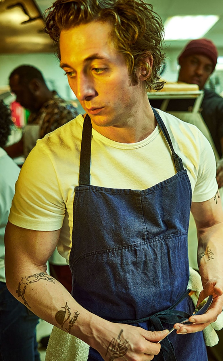 Jeremy Allen White in The Bear, Fictional Chefs