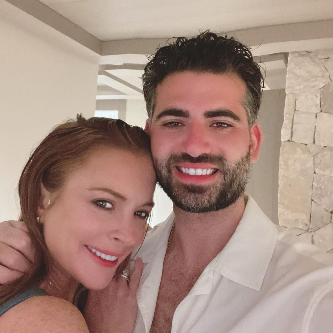 See Lindsay Lohan and Bader Shammas' Rare Red Carpet Date Night