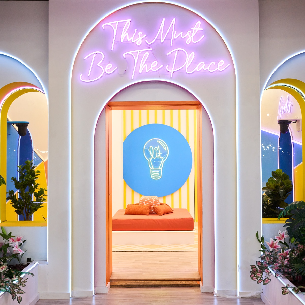 Love island store neon lights