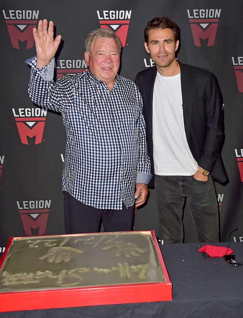 William Shatner, Paul Wesley, 2022 Comic-Con, star sightings