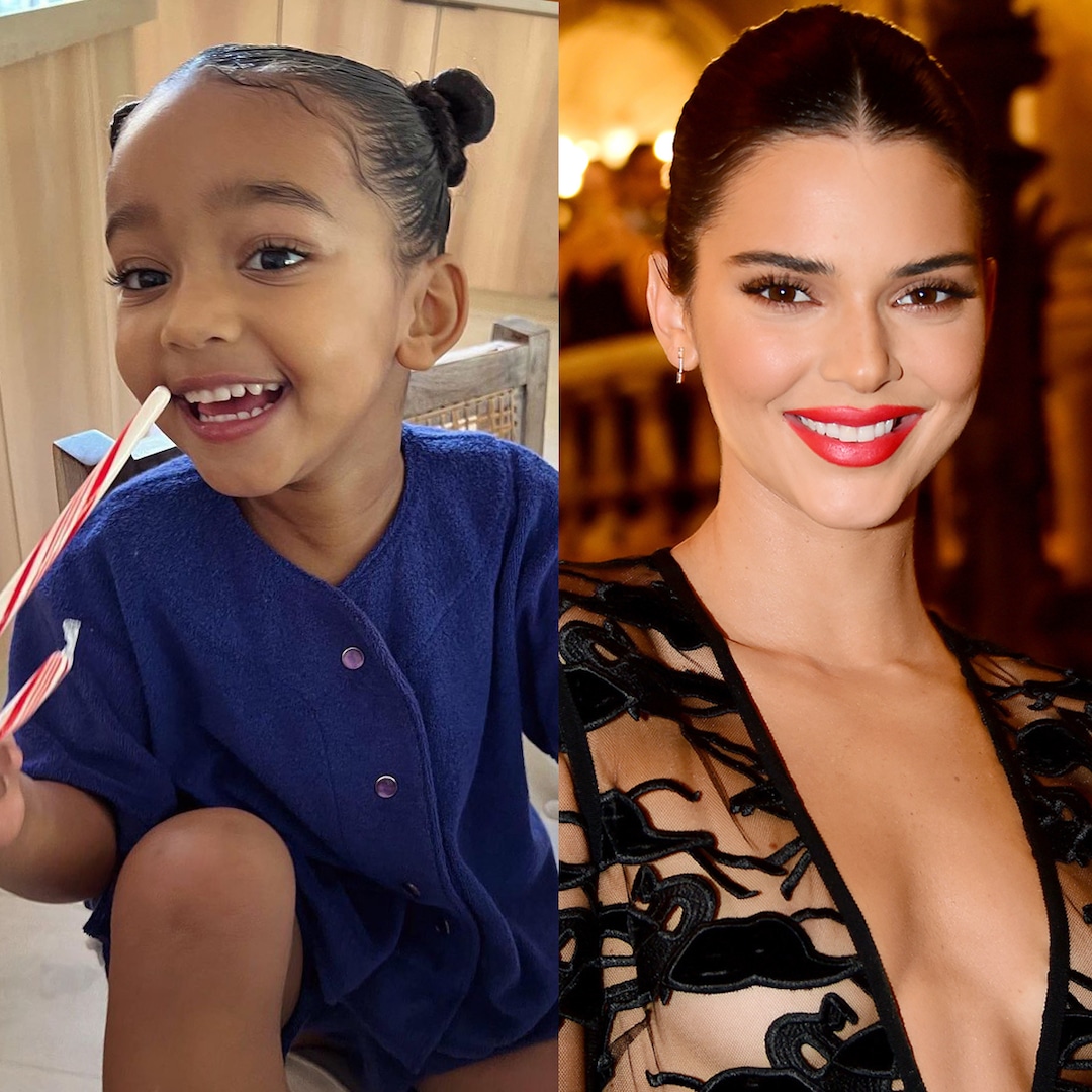 Kim Kardashian Shares Photo Comparing Daughter Chicago West to Kendall Jenner - E! NEWS