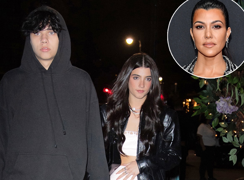 Kourtney Kardashian Supports Landon Barker s GF Charli D Amelio