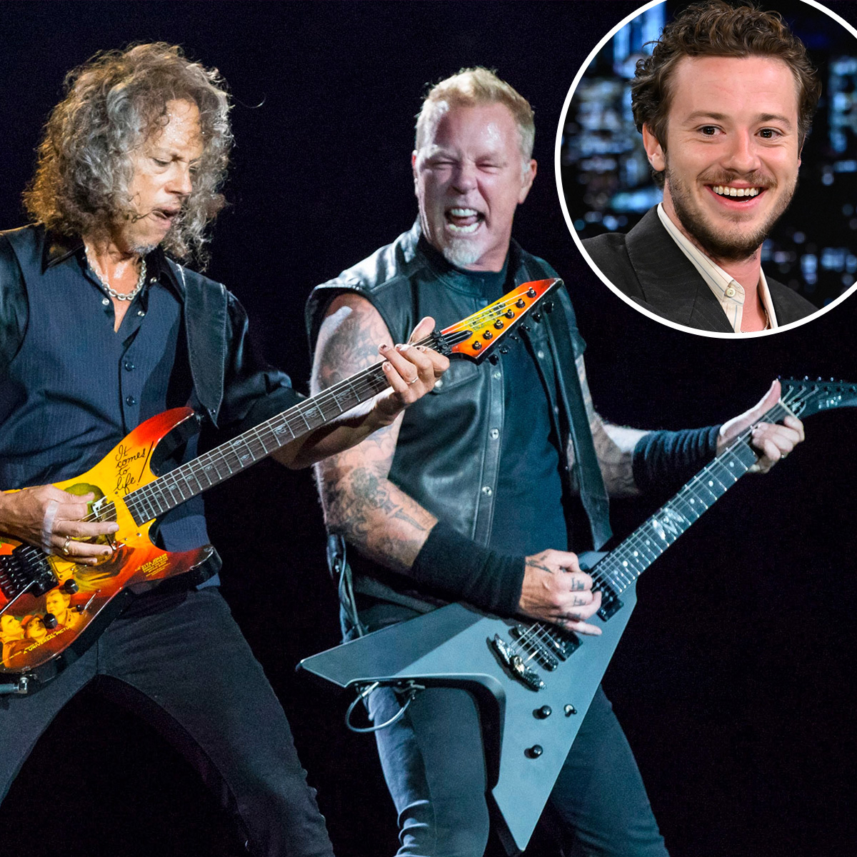 See Stranger Things’ Joseph Quinn Jam Out With Metallica