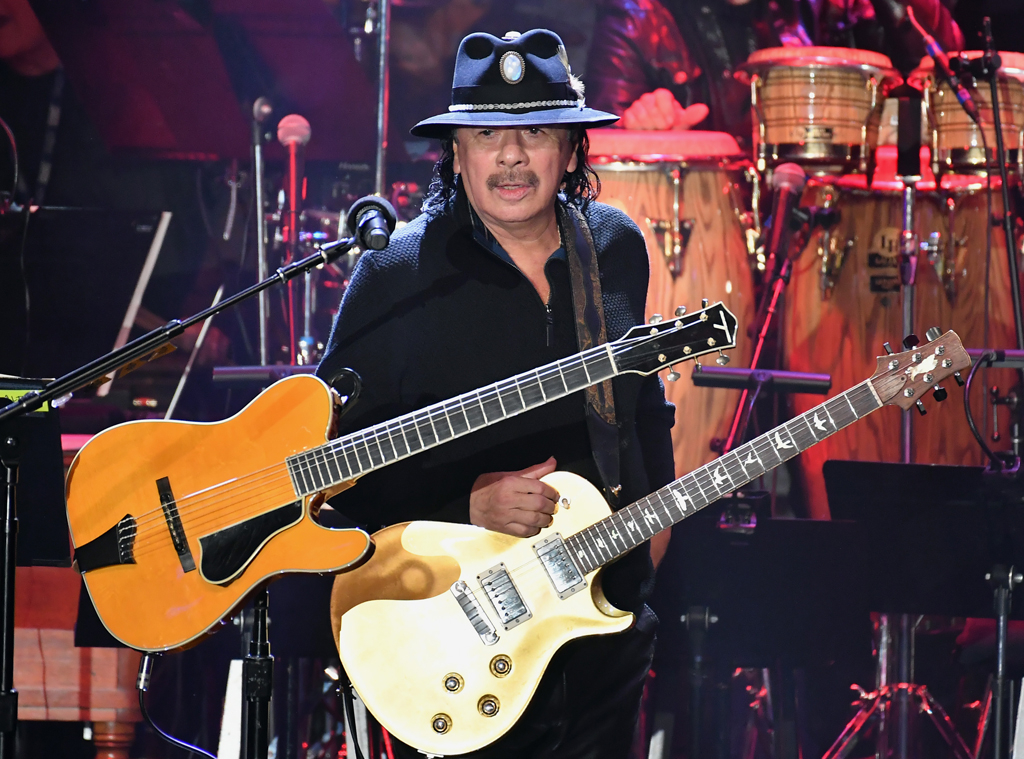 Electric stuff': Veteran Carlos Santana crashes kids party during