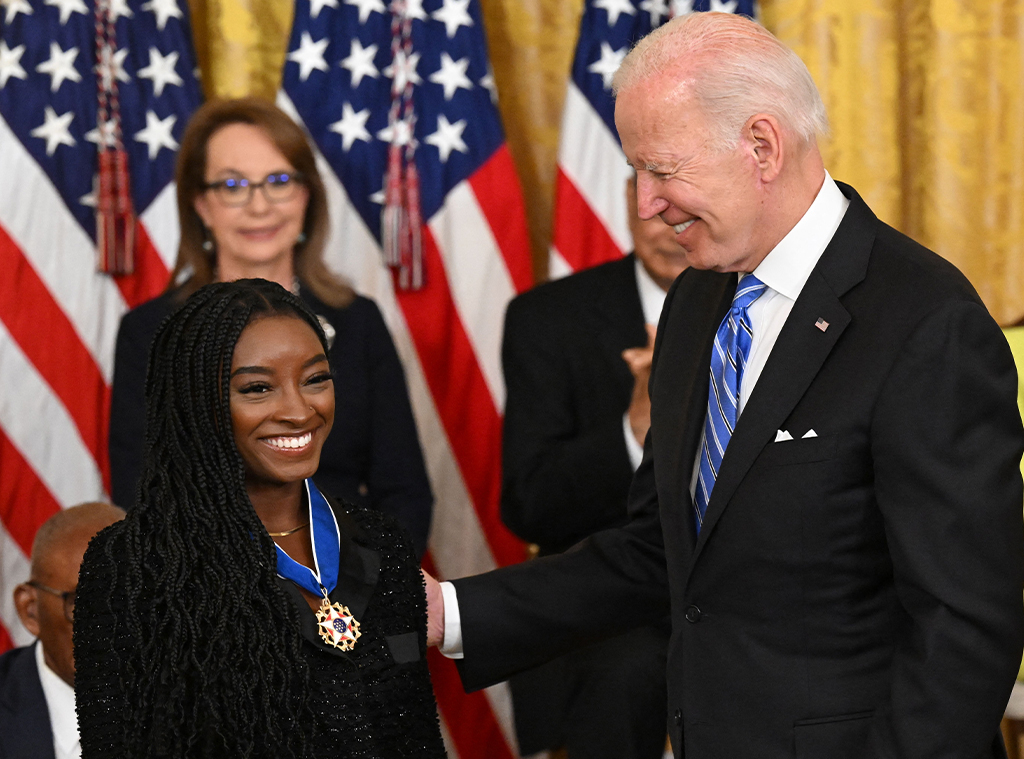 Simone Biles Becomes Youngest Person to Receive Medal of Freedom