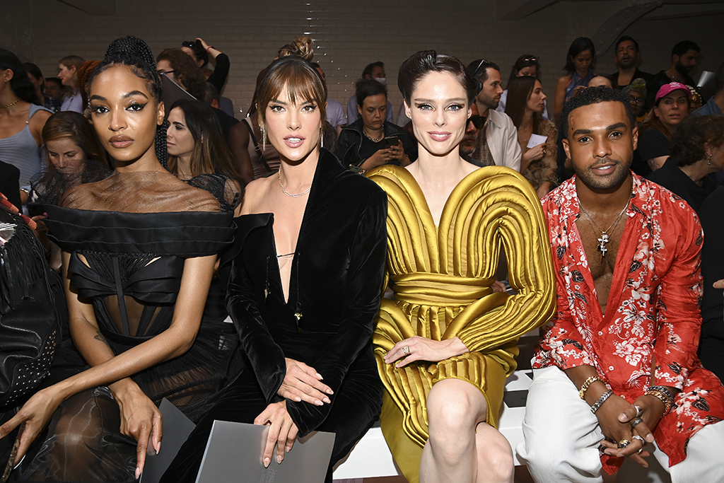 Jourdan Dunn, Alessandra Ambrosio, Coco Rocha, Lucien, Paris Fashion Week 2022, Front Row Gallery