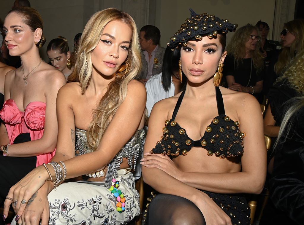 Rita Ora, Anitta, Paris Fashion Week 2022, Front Row Gallery