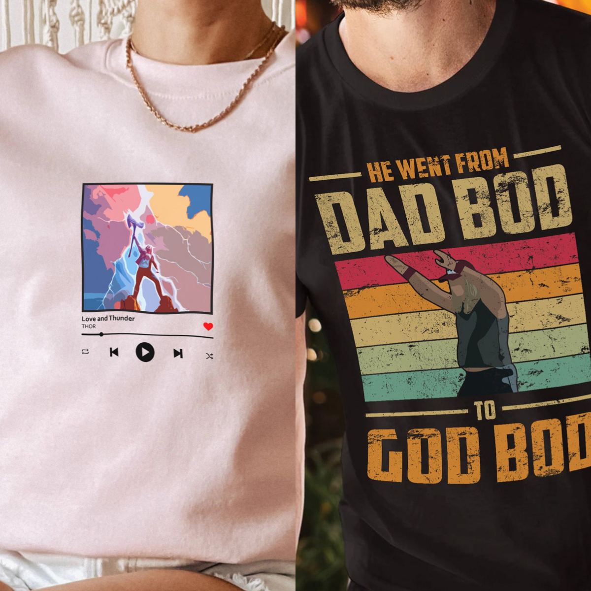 Thor: Love & Thunder Merch Haul: Must-Have Graphic Tees & More