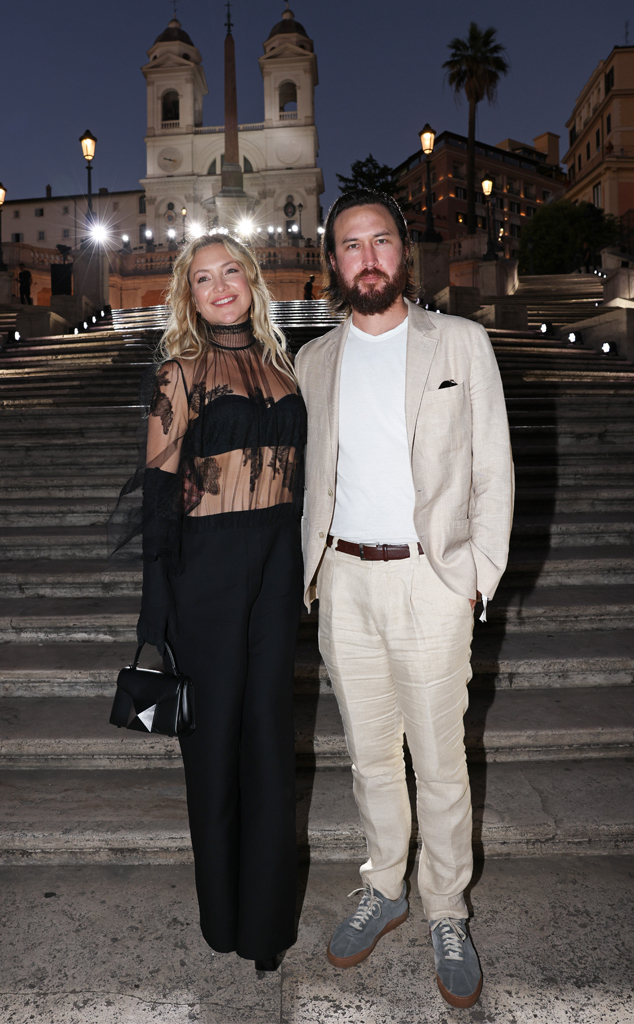 Kate Hudson, Danny Fujikawa, Rome Fashion Week 2022, Front Row Gallery