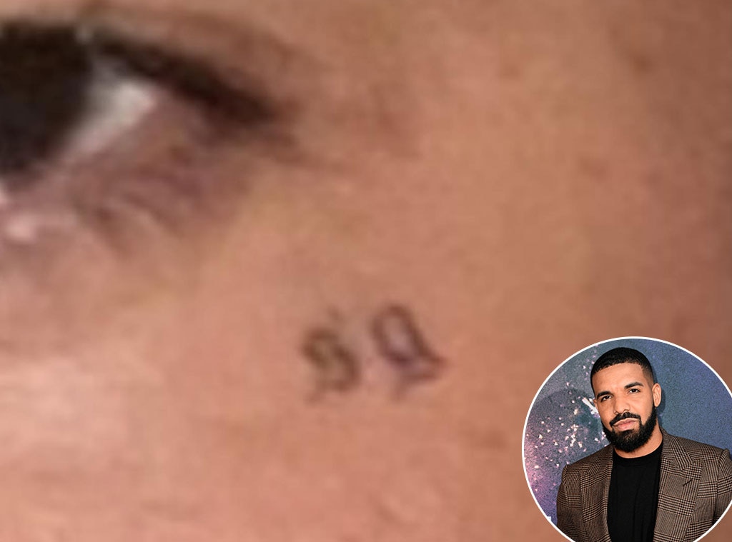 Drake reveals the softest face tattoo in the history of rap