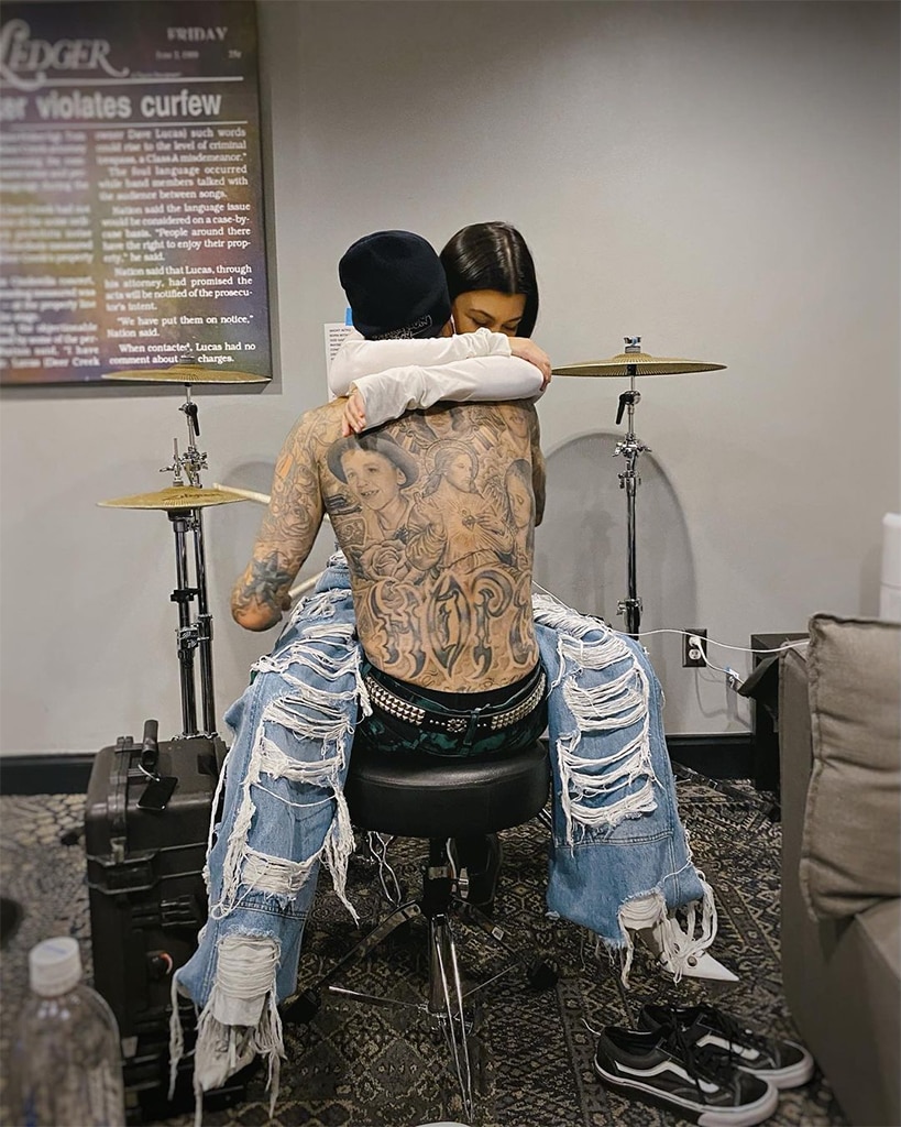 Photos from Kourtney Kardashian Joins Travis Barker on Tour