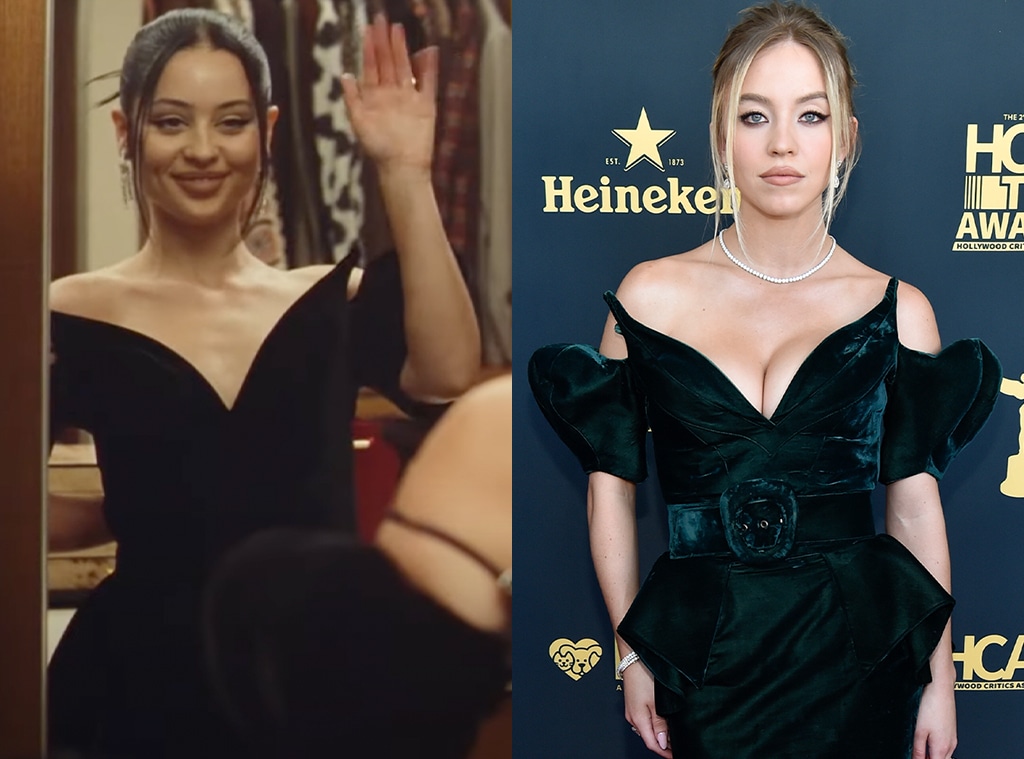 Euphoria's Sydney Sweeney Channels Maddy on the Red Carpet Euphoria's Sydney Sweeney Channels Maddy on the Red Carpet