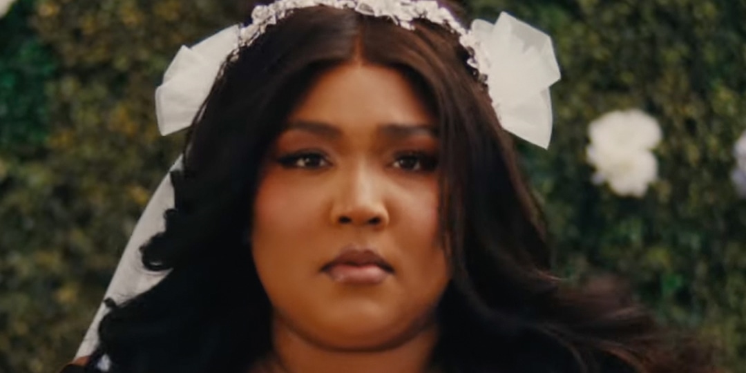 See Lizzo Rock a Wedding Dress--and Makeout With a Tree--in "2 Be Loved" Music Video - E! Online.jpg