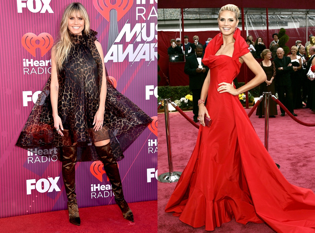 Heidi klum shop red carpet dresses